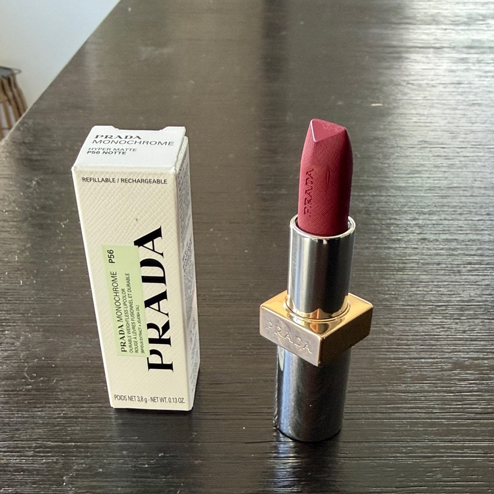 Prada Monochrome Lipstick - p56 notte